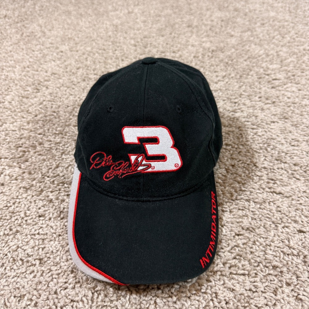 Chase Authentics Dale Earnhardt Intimidator 3 NASCAR Hat Black Adjustable Cap